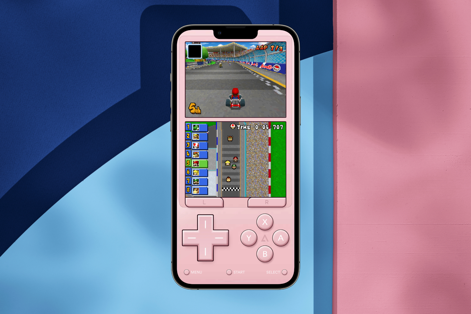 Mario Kart DS sur iPhone