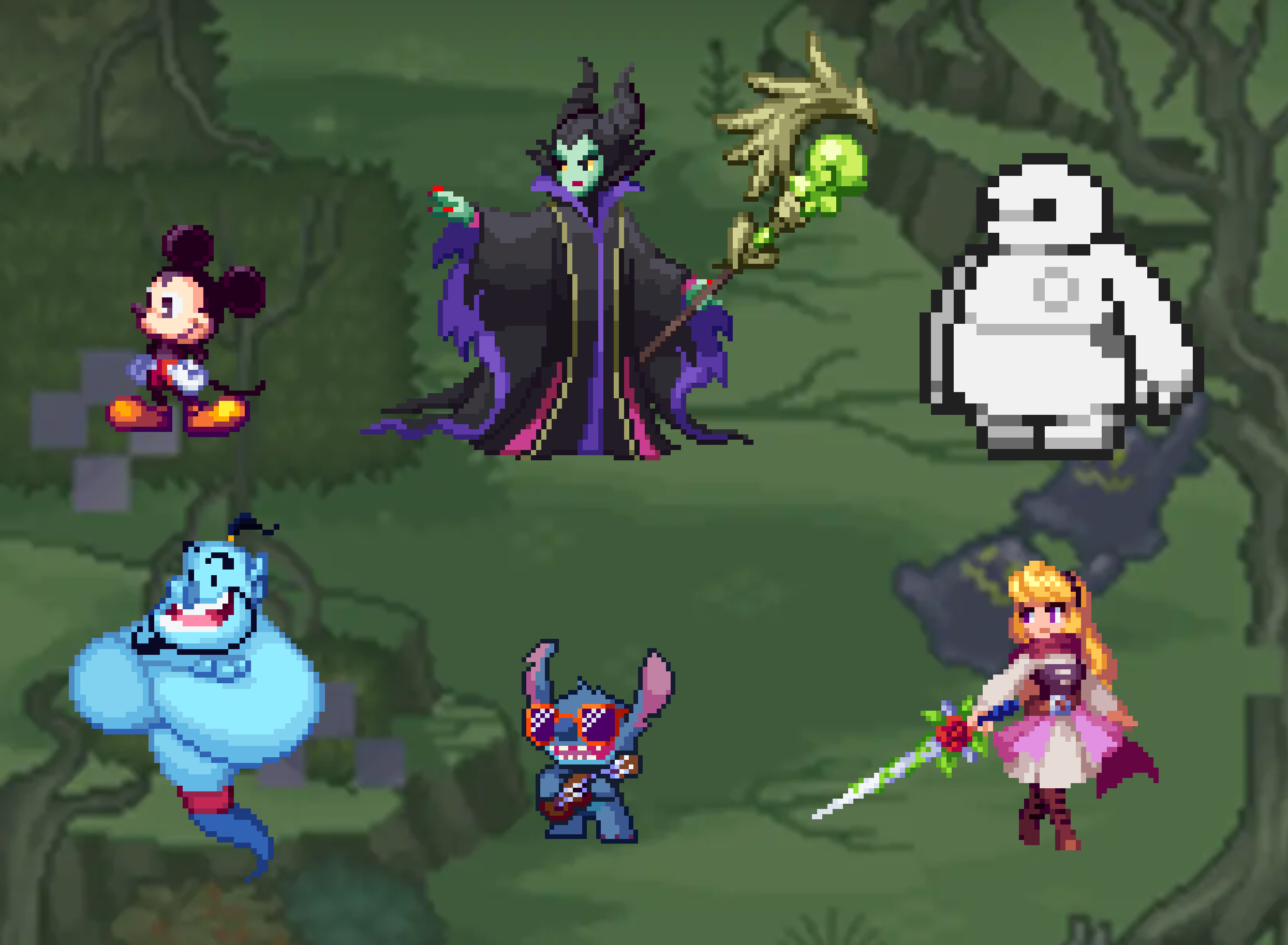 Disney Pixel RPG