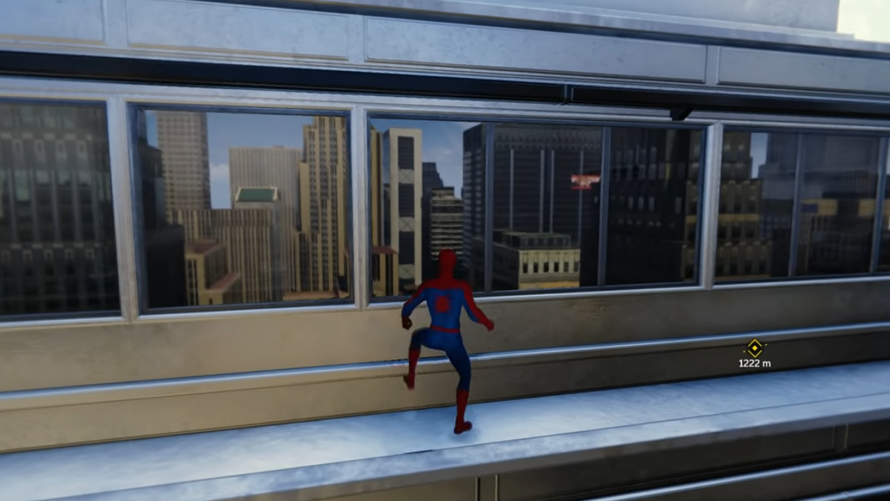 Capture d’écran du jeu Spider-Man pour PS4