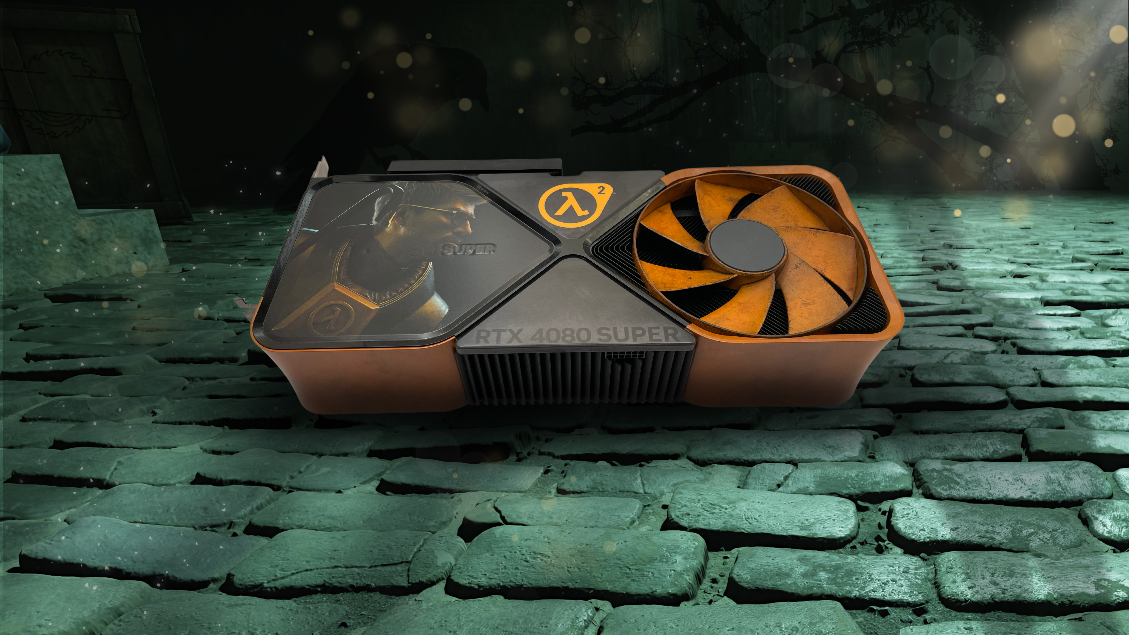 Le GPU 4080 au logo HL2