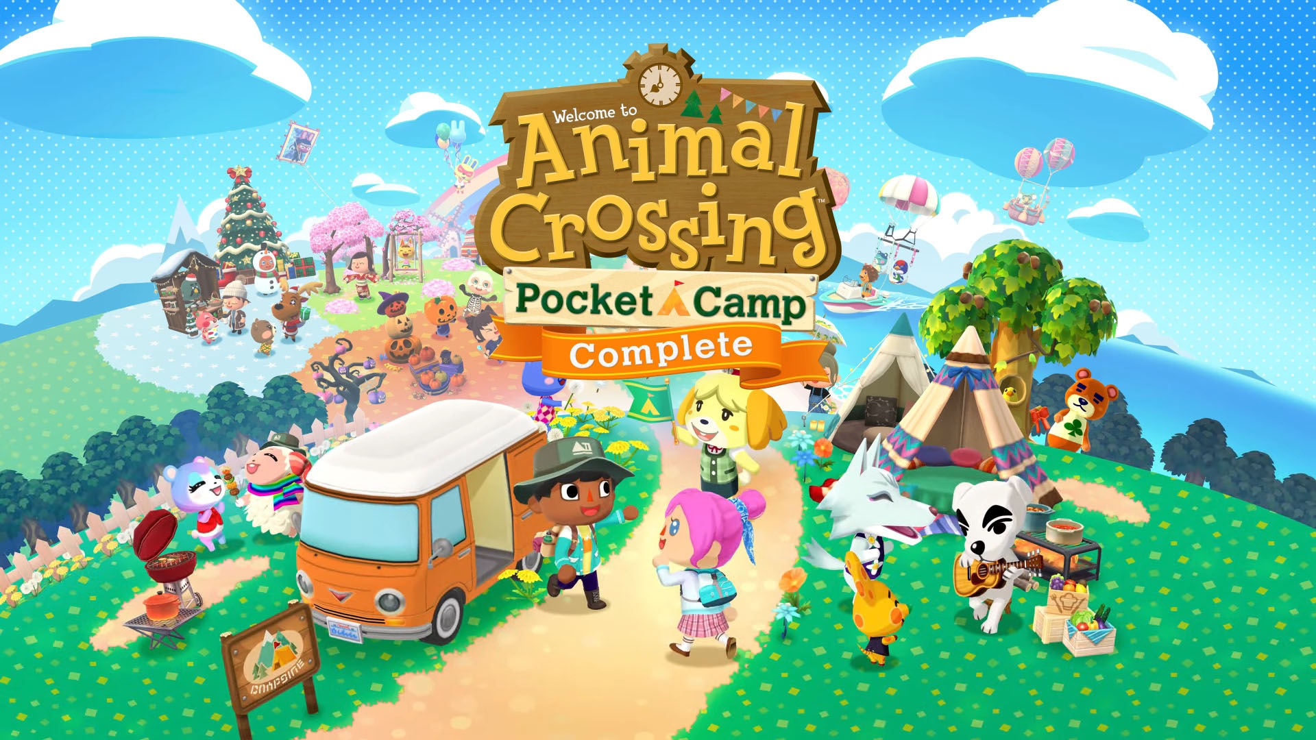 Le jeu Animal Crossing: Pocket Camp.