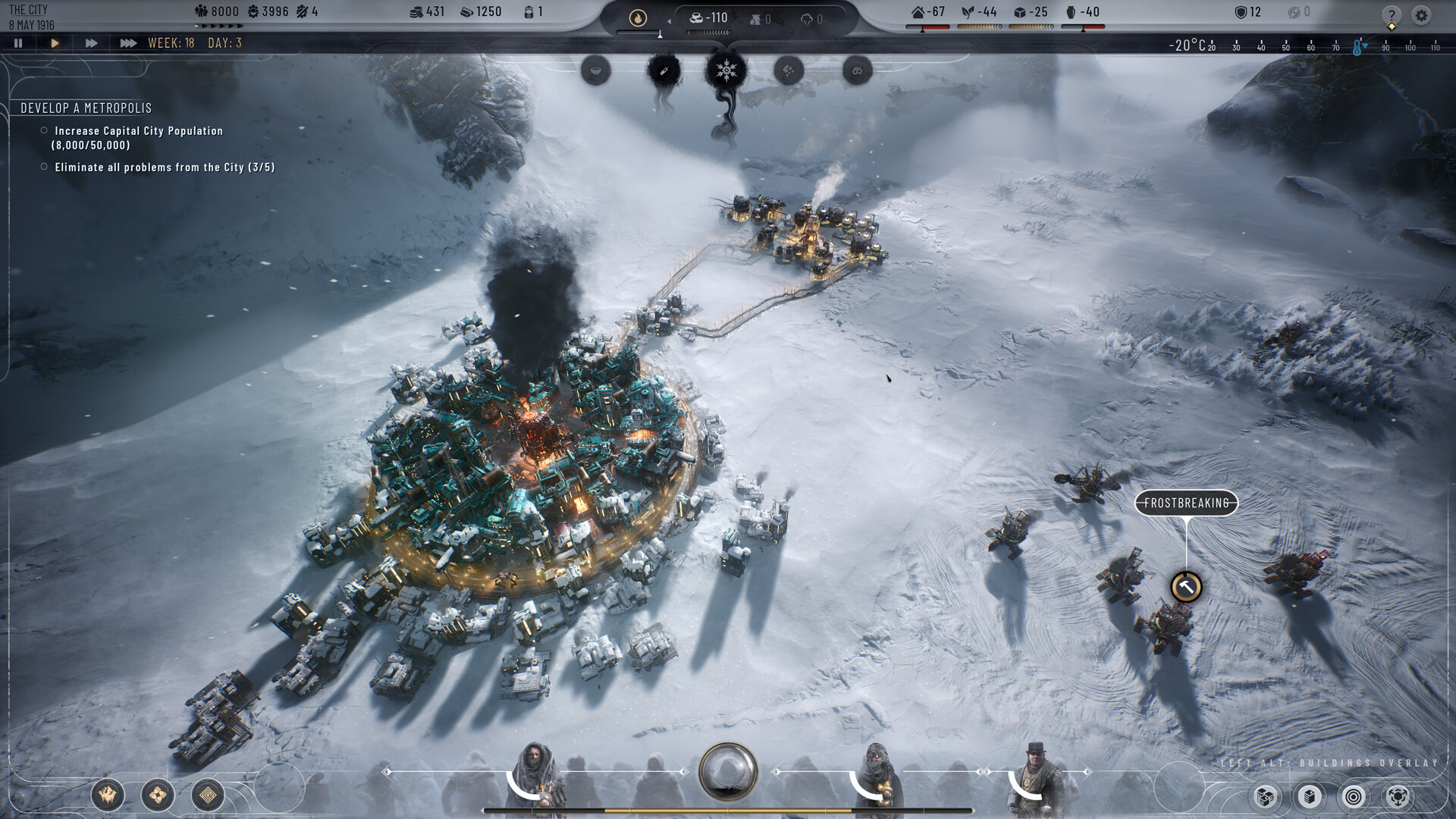 Le jeu Frostpunk 2