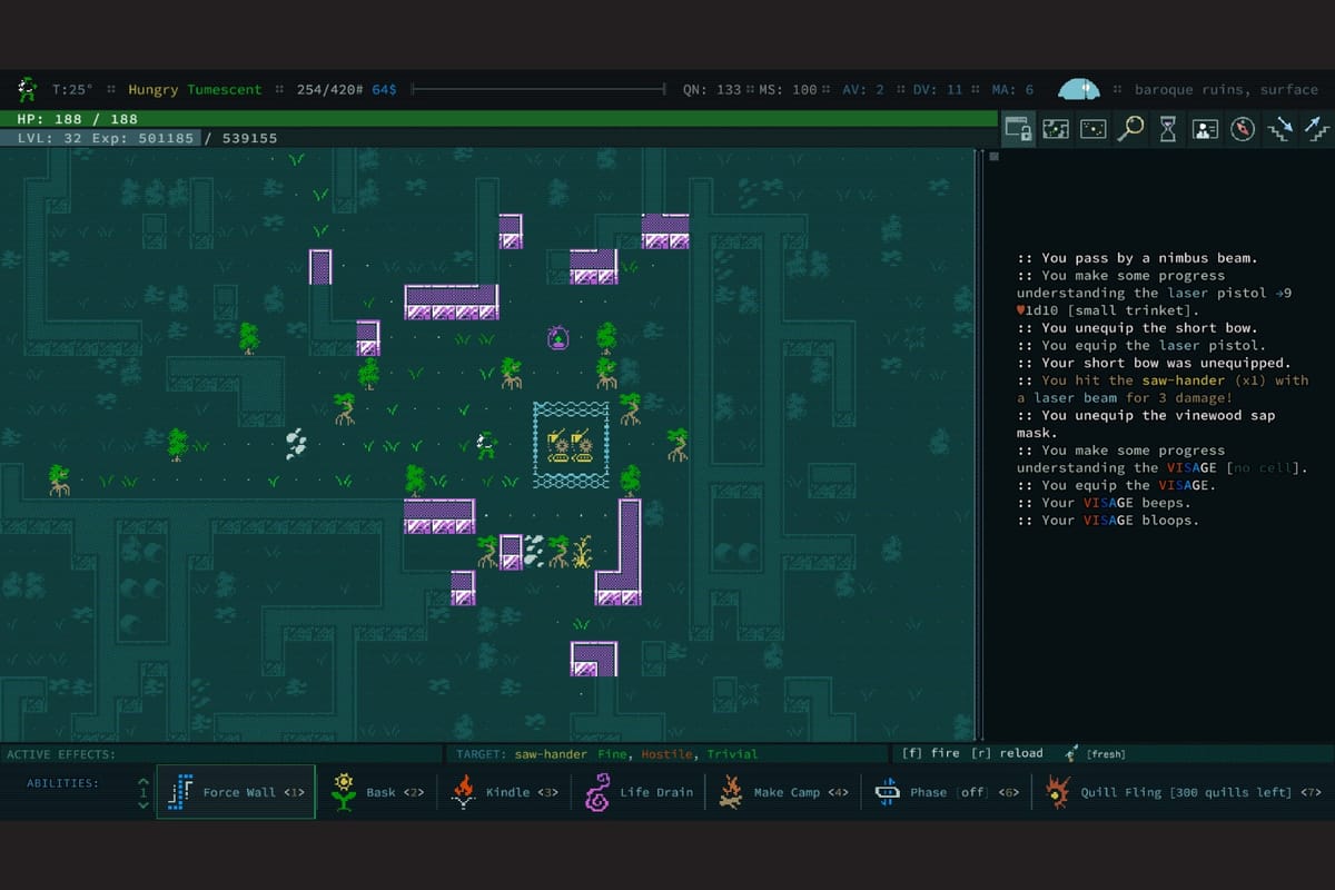 Caves of Qud : une version 1.0 quasiment dix ans après l'accès anticipé