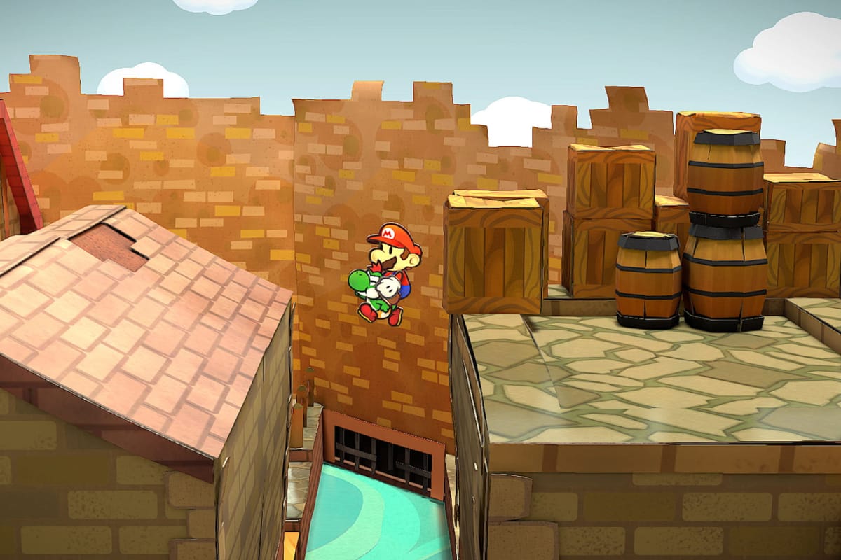 Paper Mario pourrait confirmer que la Switch 2 balancera de la 4K