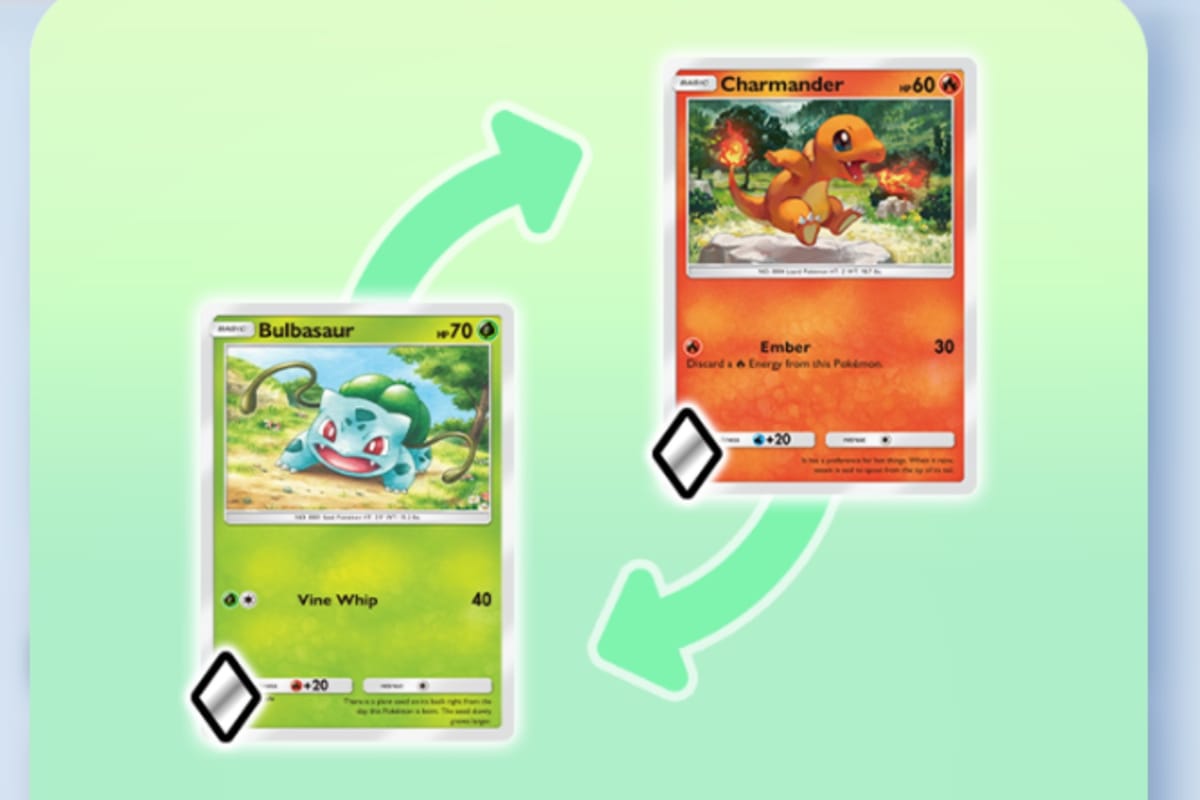 Pokémon Pocket promet d'améliorer les échanges de cartes