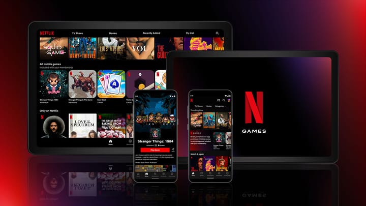 Netflix ne compte pas lâcher le secteur du jeu mobile