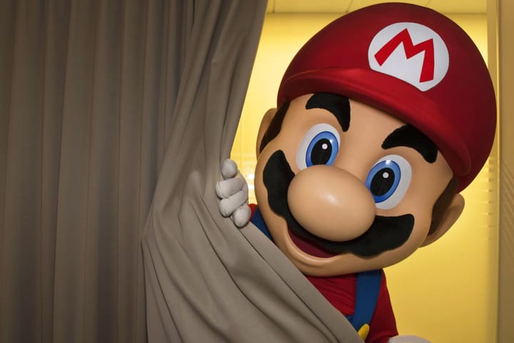 L'inquiétant Mario restera derrière son rideau pour la Switch 2