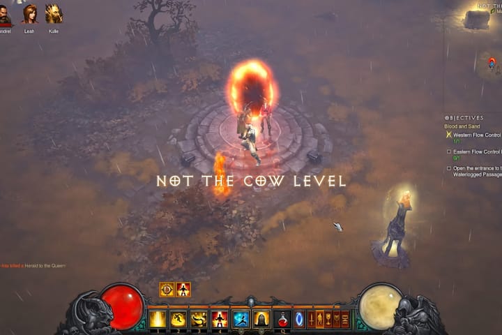 Y a-t-il un niveau secret des vaches dans Diablo 4 ?