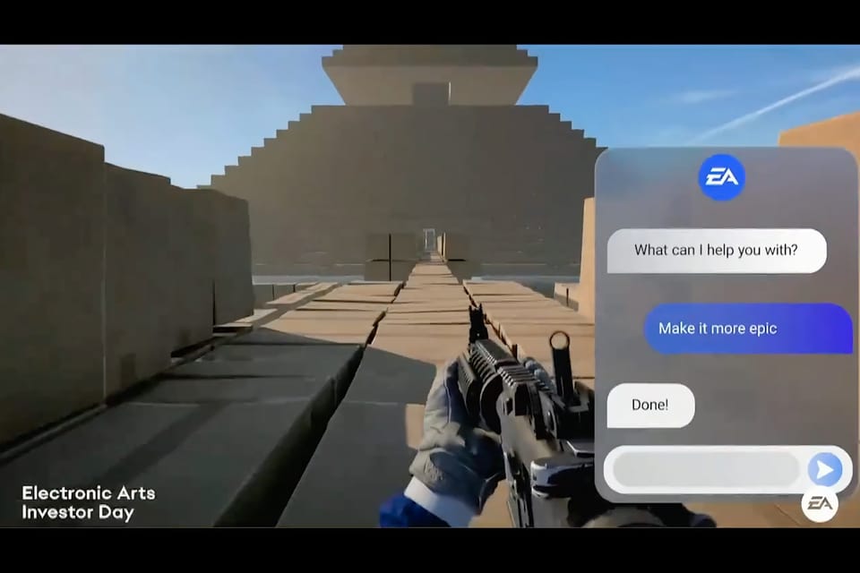 EA à fond dans l'IA générative… et dans le mur ?